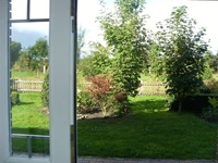 Landhaus Julia - Blick in den Garten